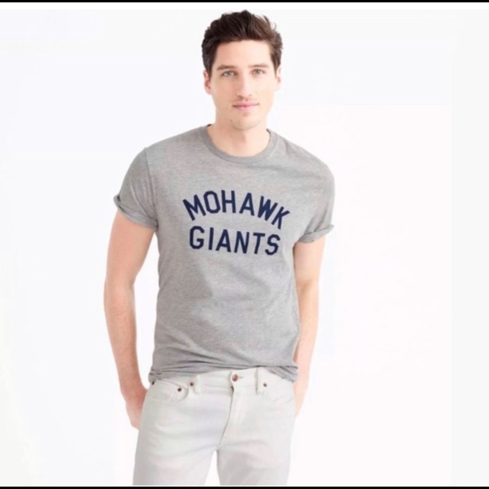 NWT Ebbets Field Flannels x J. Crew Tee Shirt